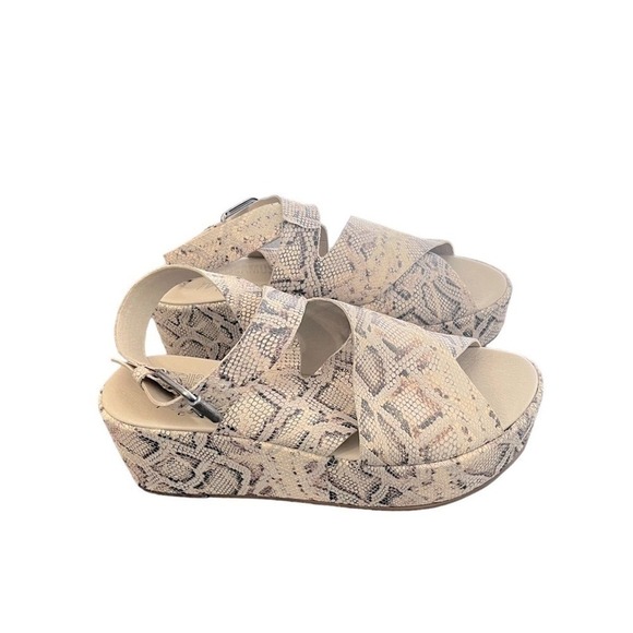 Amuse Society‎ Matisse Runaway Snake Platform Sandal size 8 - Picture 3 of 7